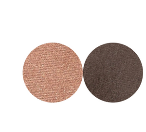 Em's Picks - Mix & Match Eye Shadows - Metal Peach & Brownstone